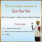 Novena mensal pela canonização do Beato Pe Victor